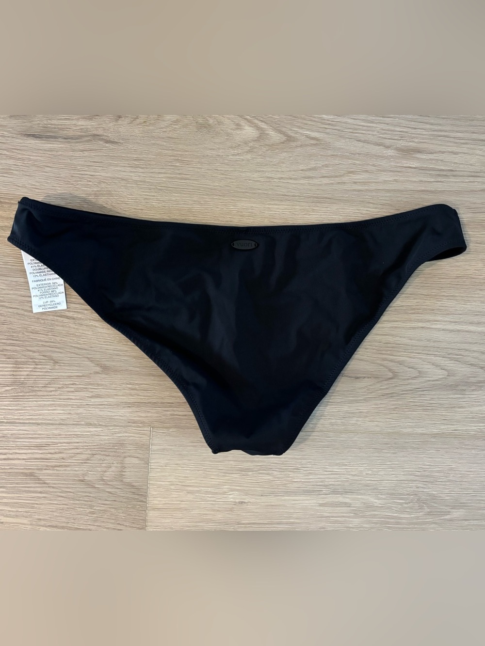 Vuori Swim Bikini Bottoms Black MSRP $64 -